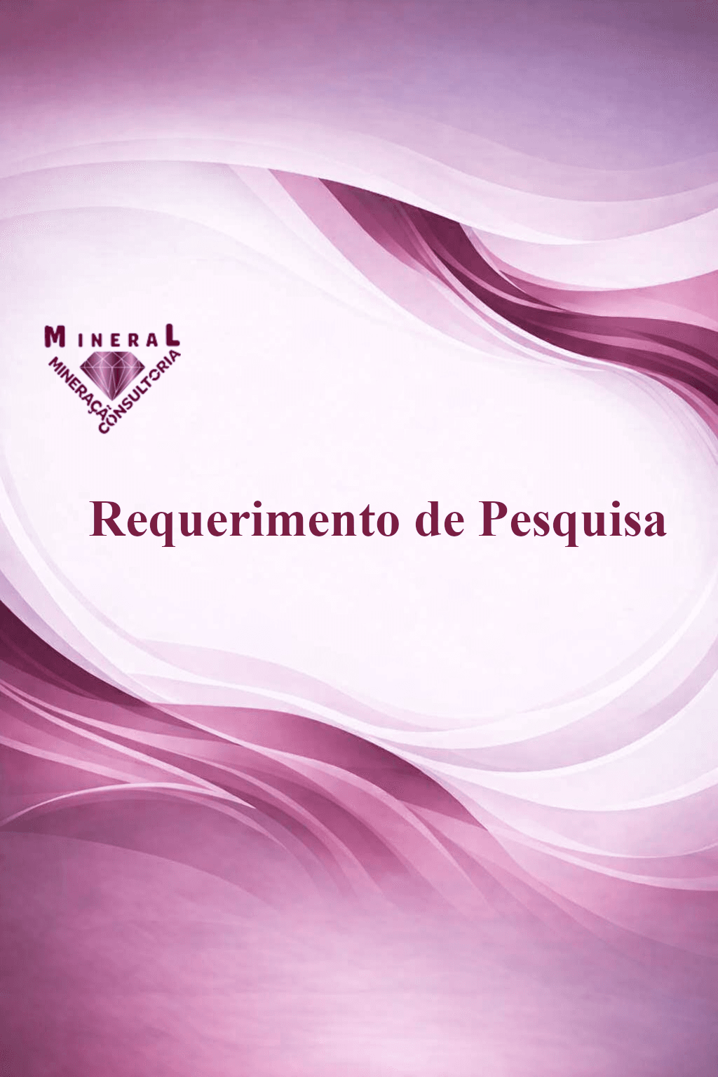 Requerimento de Pesquisa